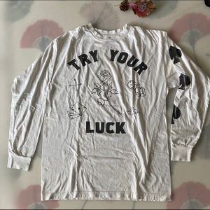 Silence+Noice long sleeve t-shirt Try your Luck size M